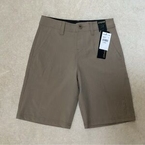 O'Neill Boy’s Brown Flat Front Shorts